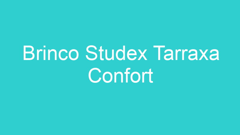 Brinco Studex Tarraxa Confort