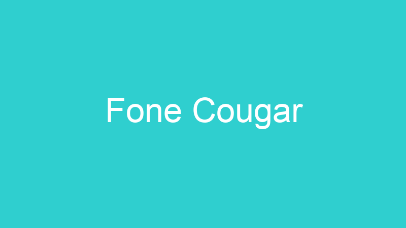 Fone Cougar