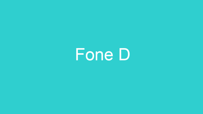 Fone D