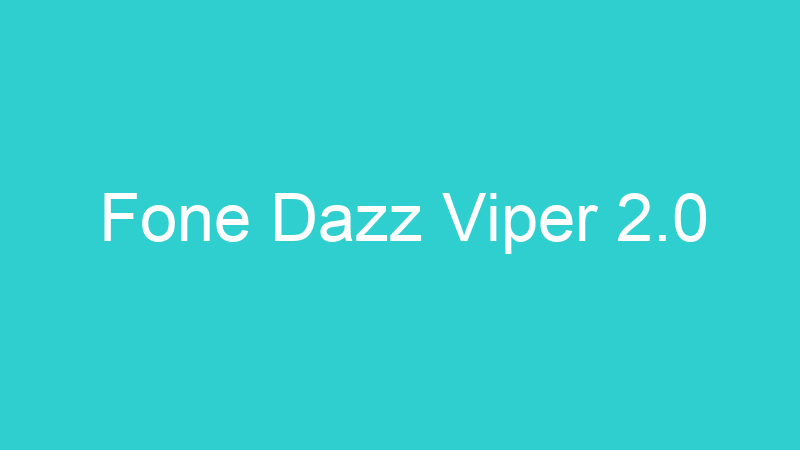 Fone Dazz Viper 2.0