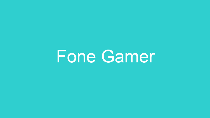 Fone Gamer