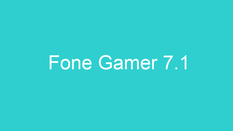 Fone Gamer 7.1