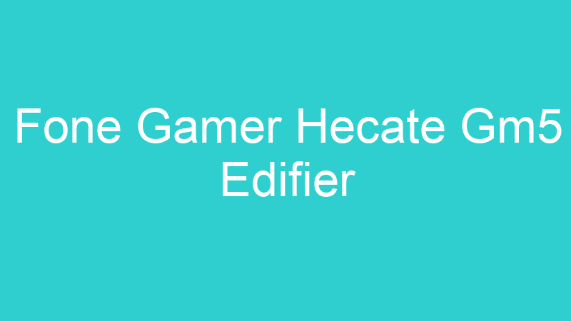 Fone Gamer Hecate Gm5 Edifier