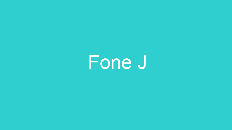 Fone J