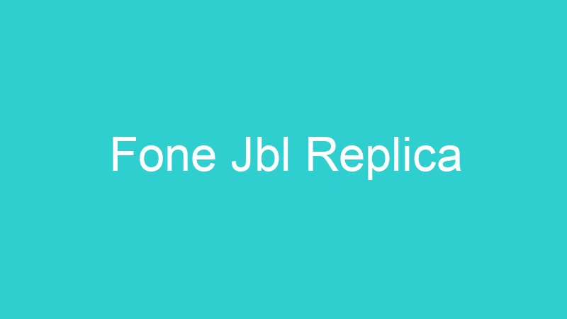 Fone Jbl Replica