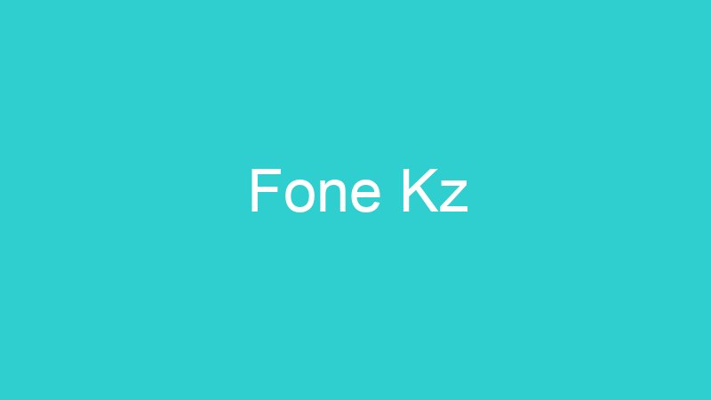 Fone Kz