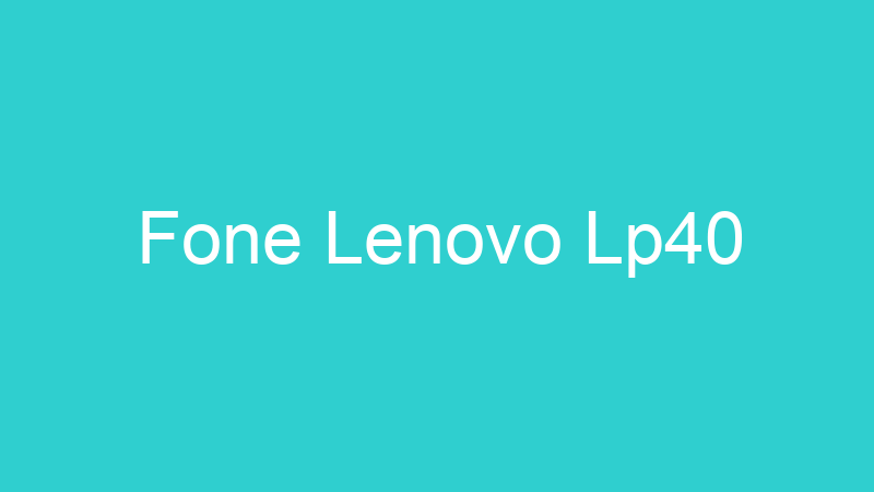 Fone Lenovo Lp40 | Tenho Tudo Sobre Fone Lenovo Lp40 | Tenho Tudo Sobre