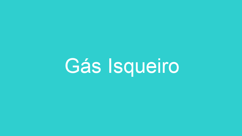 Gás Isqueiro