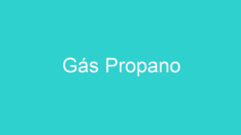 Gás Propano
