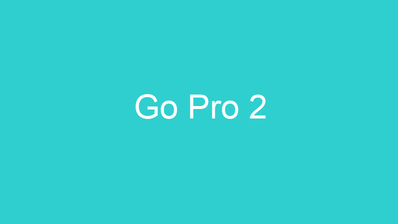 Go Pro 2