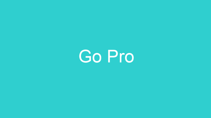 Go Pro