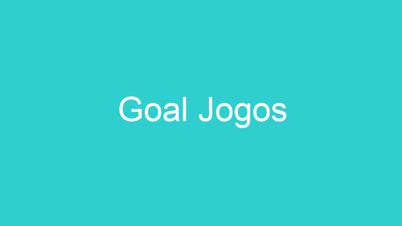 Goal Jogos