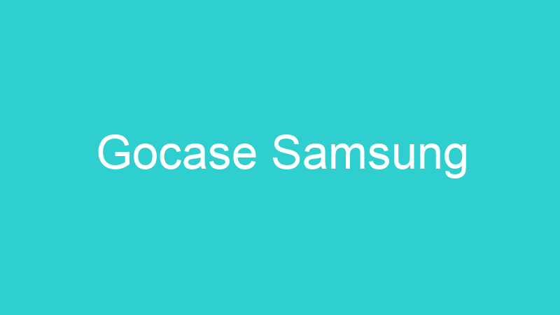 Gocase Samsung