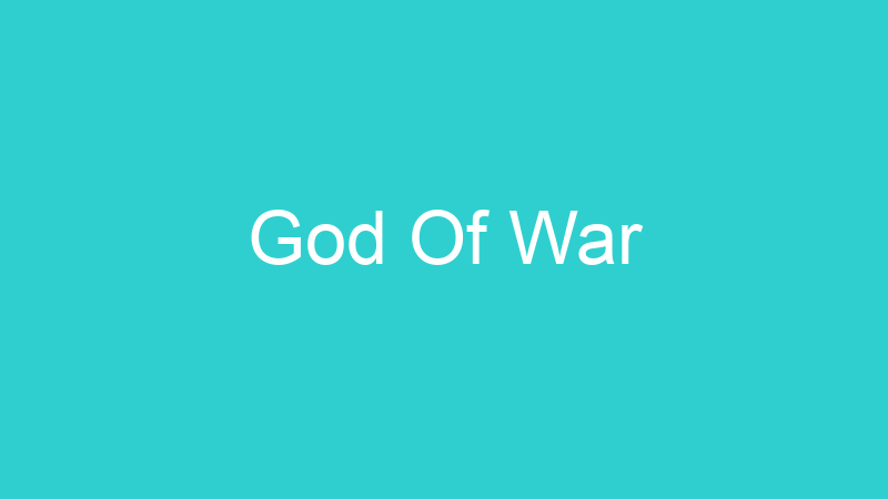 God Of War