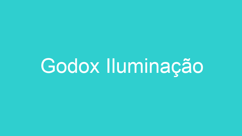 Godox Iluminação