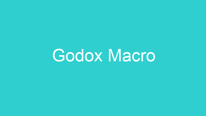 Godox Macro