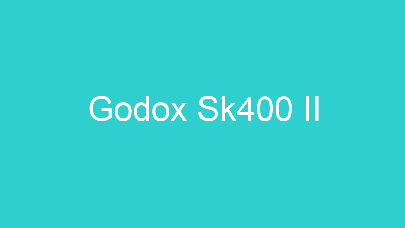 Godox Sk400 II