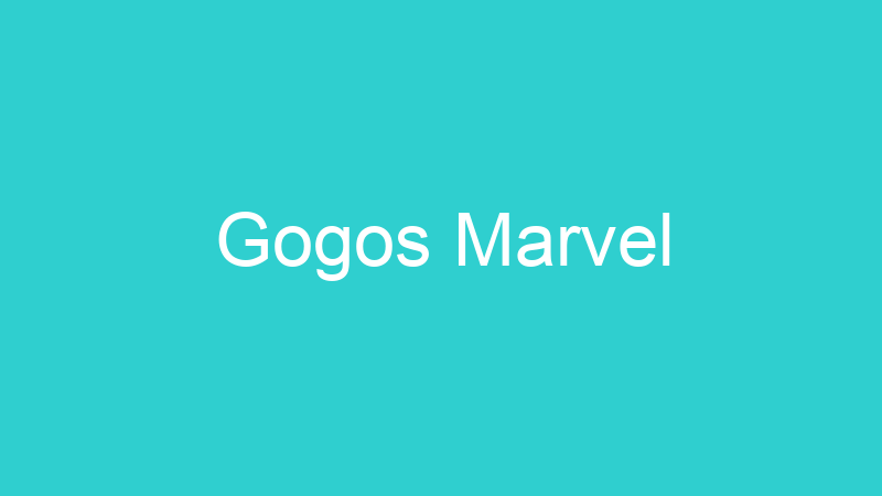 Gogos Marvel
