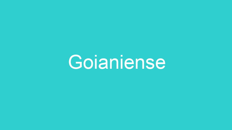 Goianiense