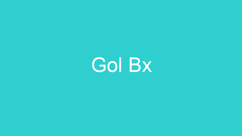 Gol Bx