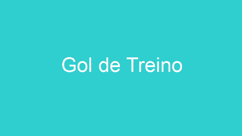 Gol de Treino