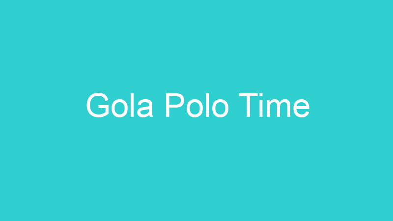 Gola Polo Time