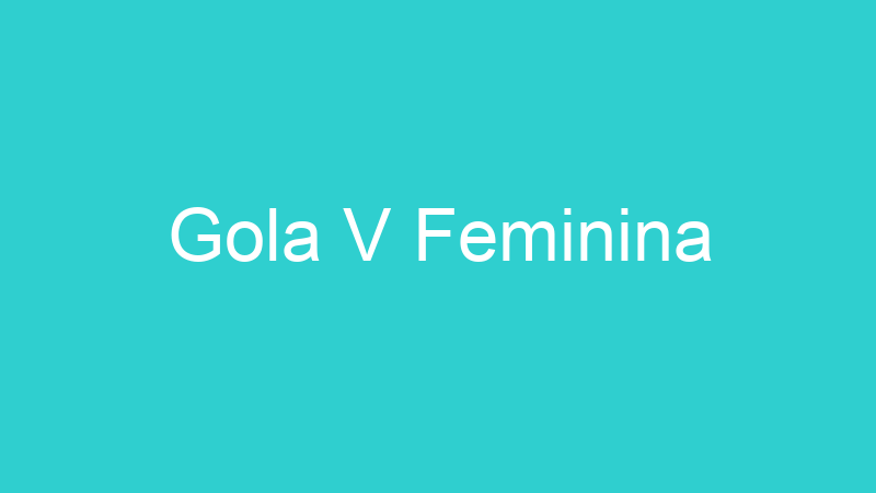 Gola V Feminina