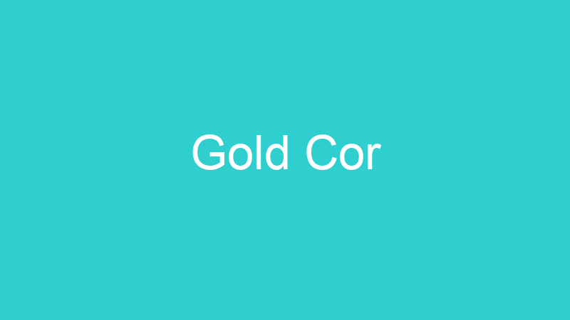 Gold Cor