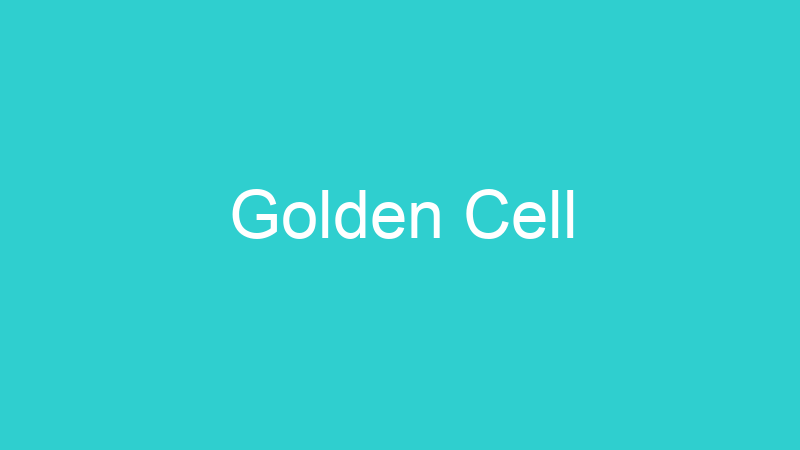 Golden Cell