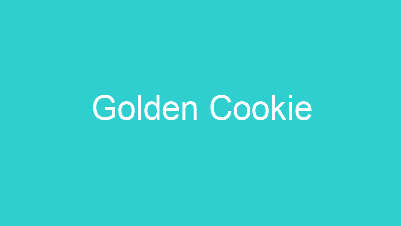 Golden Cookie