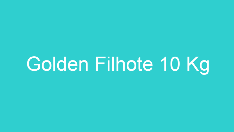 Golden Filhote 10 Kg