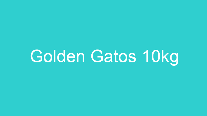 Golden Gatos 10kg