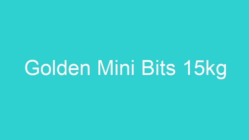 Golden Mini Bits 15kg