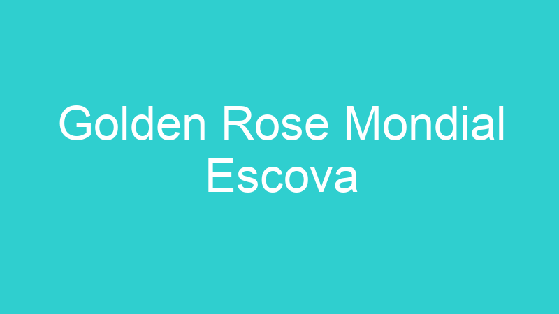 Golden Rose Mondial Escova