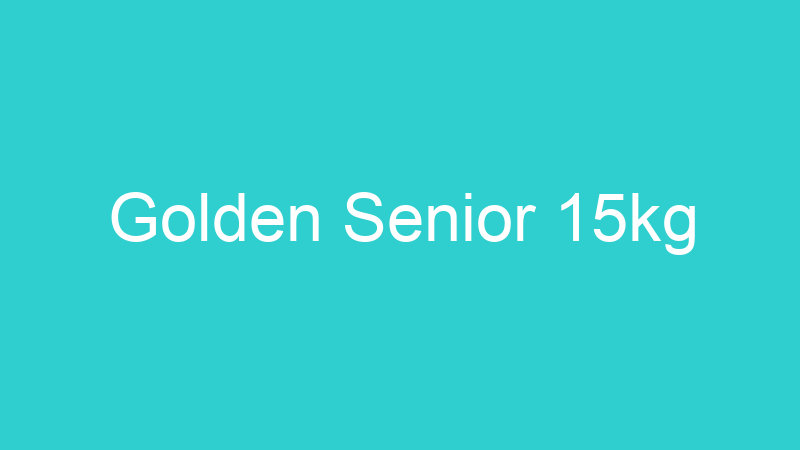 Golden Senior 15kg