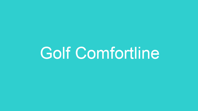 Golf Comfortline