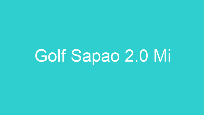 Golf Sapao 2.0 Mi
