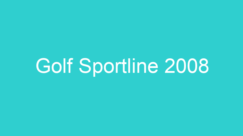 Golf Sportline 2008