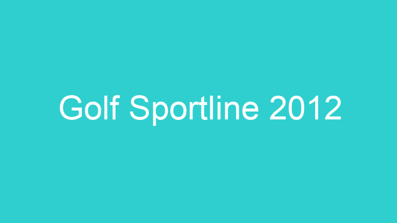 Golf Sportline 2012