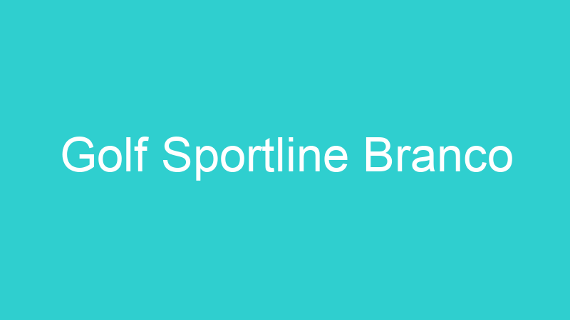 Golf Sportline Branco