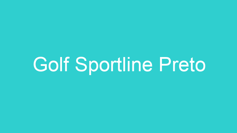 Golf Sportline Preto
