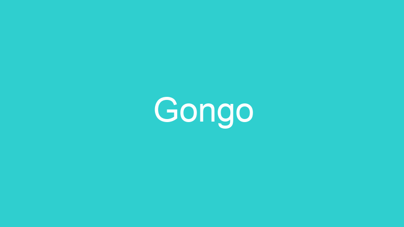 Gongo