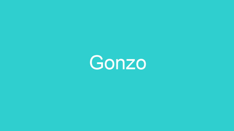 Gonzo