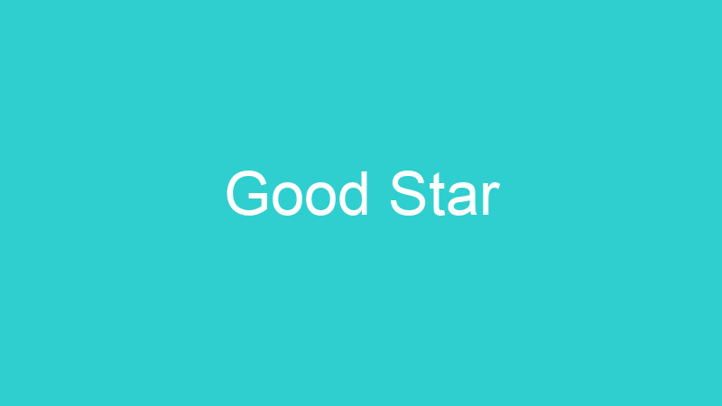 Good Star