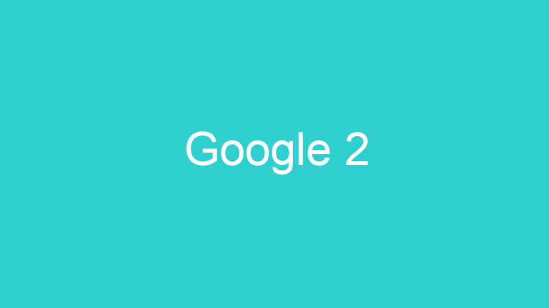 Google 2