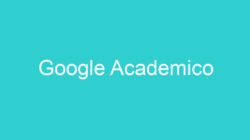 Google Academico