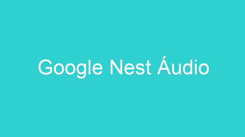 Google Nest Áudio