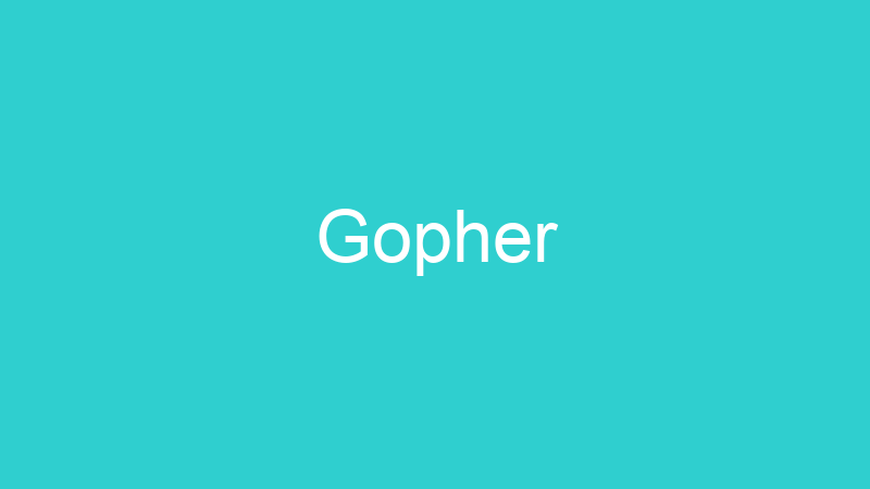 Gopher