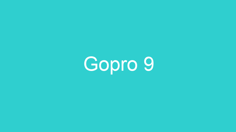 Gopro 9