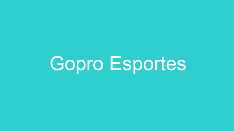 Gopro Esportes